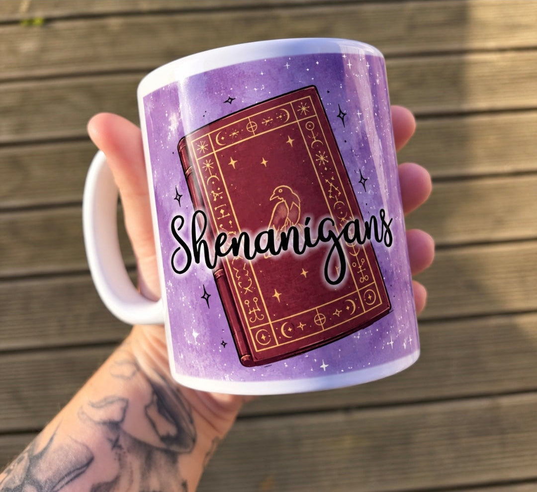 Practical Magic 2 Mug | Shenanigans Mug | Witchy Coffee Mug | Practical Magic Inspired Gift | Funny Witch Mug | Magical Halloween Mug