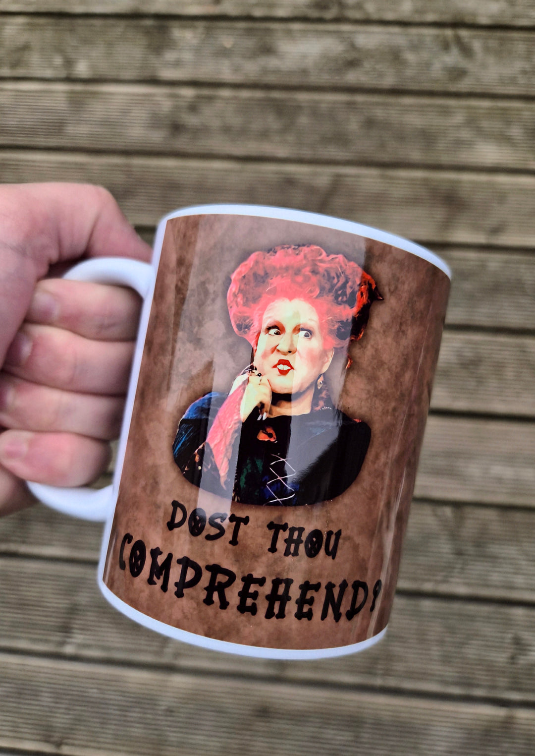 Winifred Sanderson Mug - Hocus Pocus Inspired Mug - Halloween Mug - Witchy Coffee Cup - Funny Horror Mug - Spooky Gift