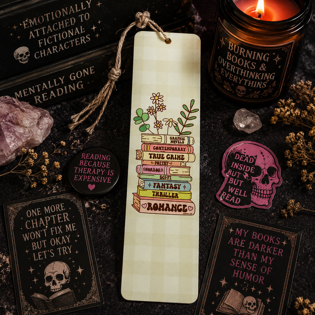 Book Stack Bookmark – Book Lover Gift