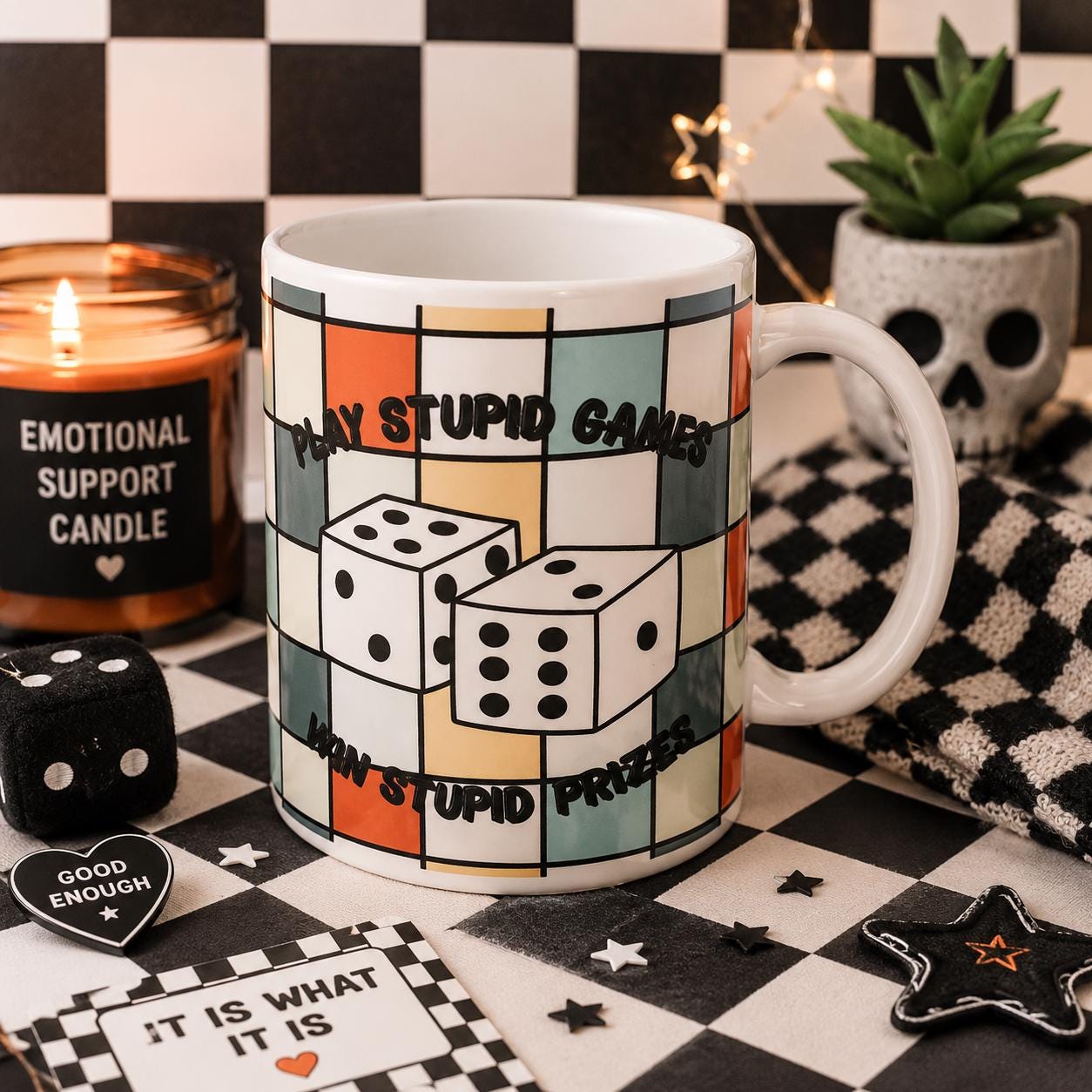 Play Stupid Games Win Stupid Prizes Mug – Funny Sarcastic Gift