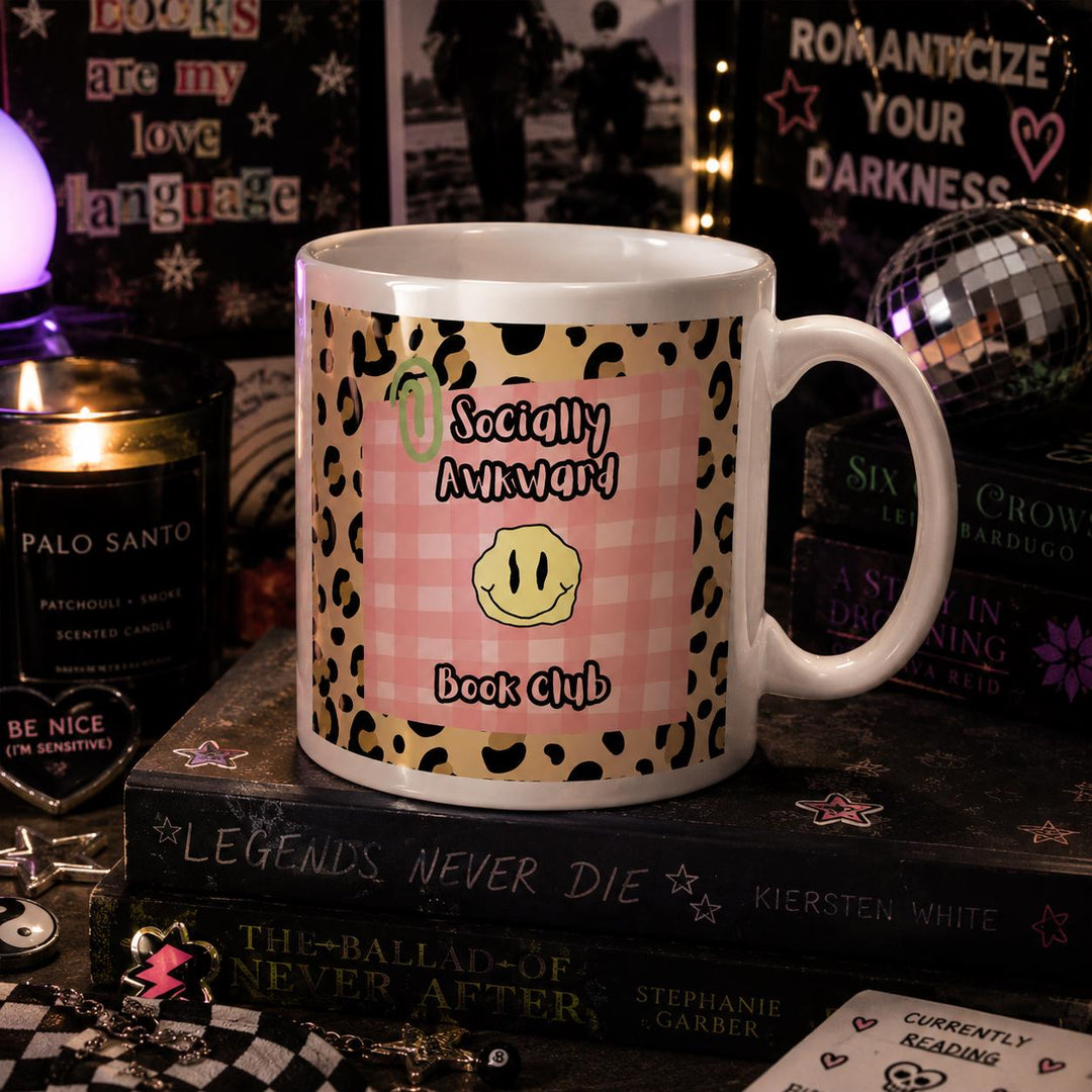 Socially Awkward Book Club Mug – Funny Book Lover Mug