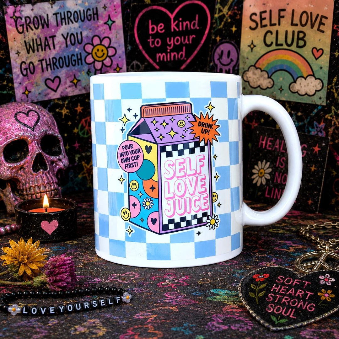 Self Love Juice Mug – Cute Positive Affirmation Mug
