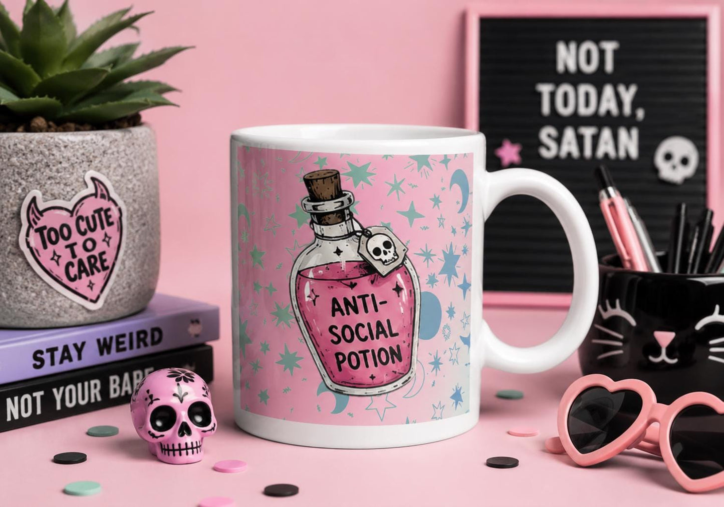 Anti Social Potion Mug - Funny Introvert Gift