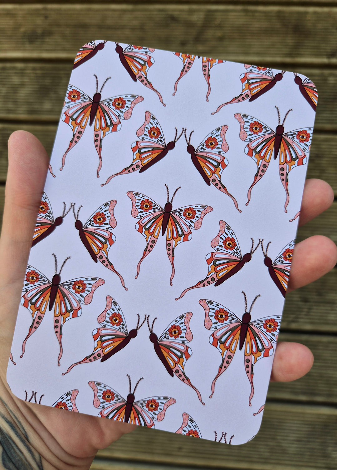 Butterfly Kindle Insert – Butterfly Kindle Case Insert – Cottagecore Bookish Gift – Nature Lover Gift – Pretty Kindle Accessory